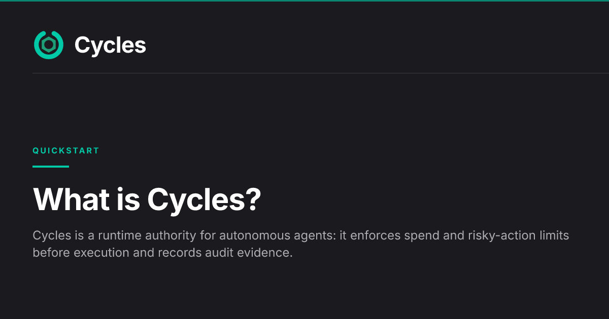 What is Cycles?